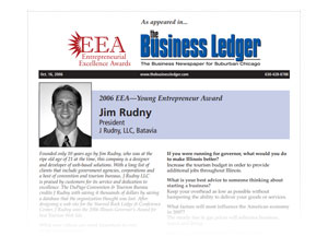 2006 Young Entrepreneur Award Recipient